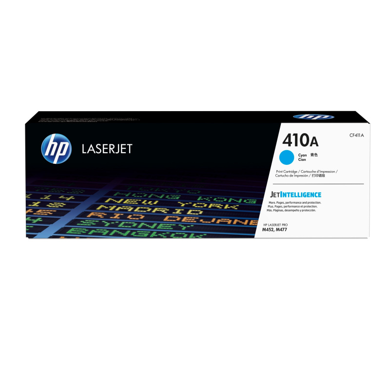 HP 410A toner LaserJet cyan authentique