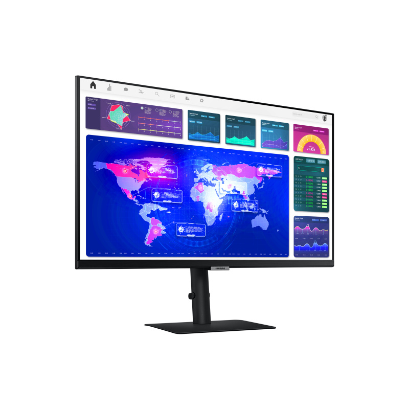 Samsung S60A LED display 68,6 cm (27") 2560 x 1440 pixels Quad HD LCD Noir