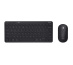 Trust Lyra clavier Souris incluse Bureau RF sans fil + Bluetooth AZERTY Français Noir