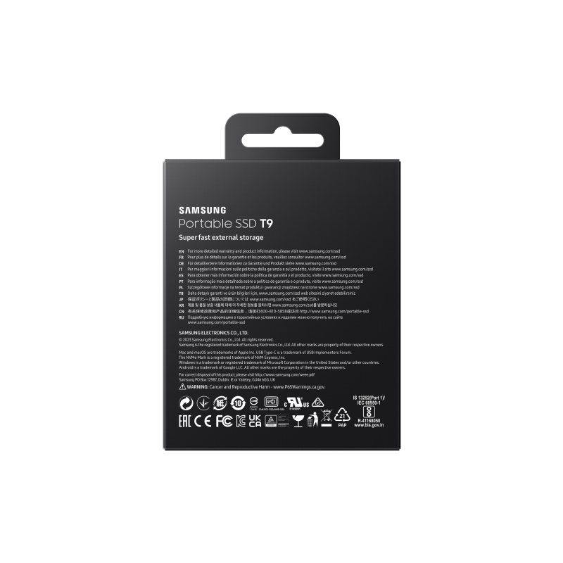 Samsung MU-PG1T0B 1 To USB Type-C 3.2 Gen 2 (3.1 Gen 2) Noir