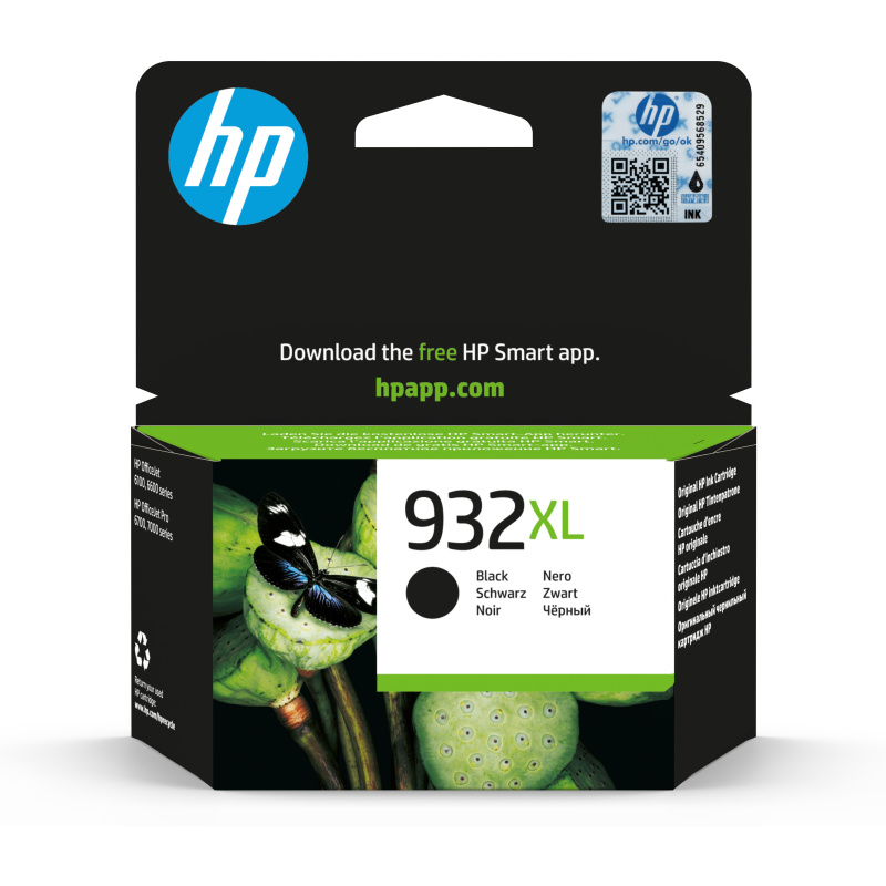 HP 932XL cartouche d'encre noir grande capacité authentique