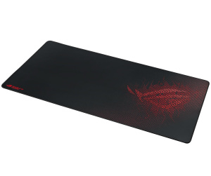 ASUS ROG Sheath Tapis de souris de jeu Noir, Rouge