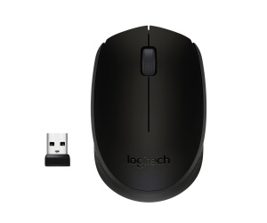 Logitech M171 Black-K souris Bureau Ambidextre RF sans fil Optique 1000 DPI