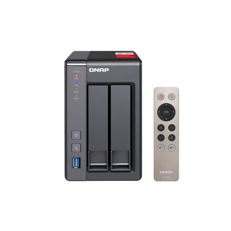 QNAP TS-251+ NAS Tower Ethernet/LAN Gris J1900