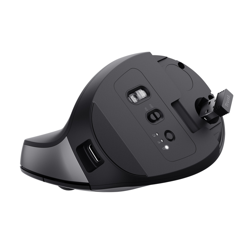 Trust Bayo+ souris Bureau Droitier RF sans fil + Bluetooth Optique 2400 DPI