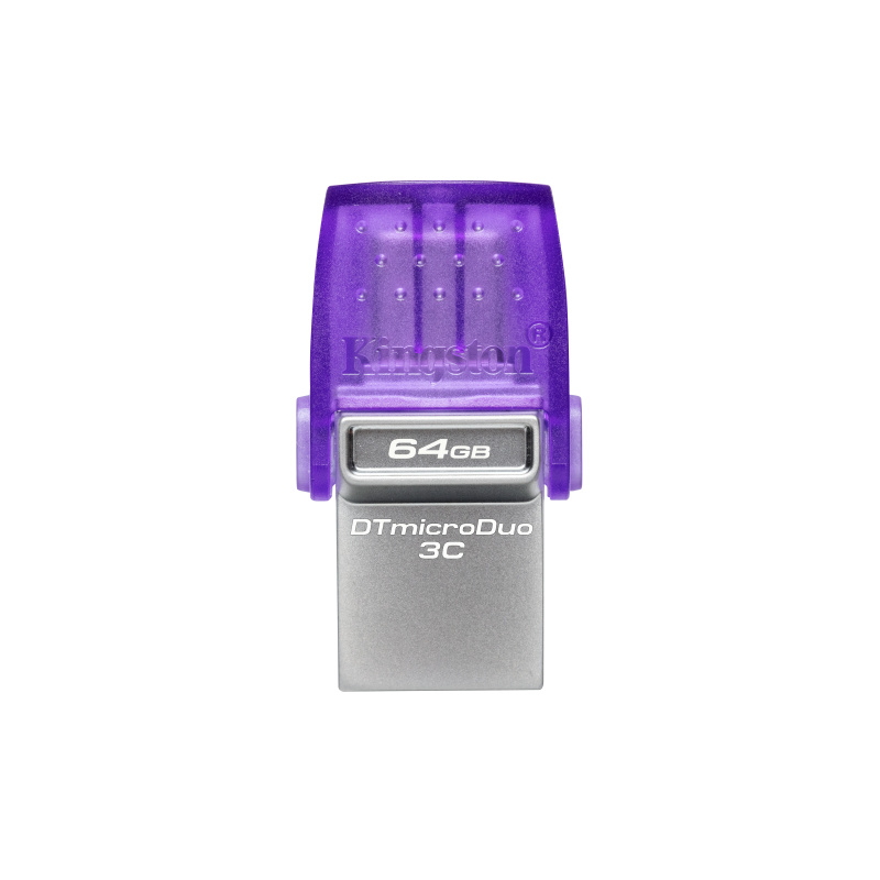 Kingston Technology DataTraveler 64 Go microDuo 3C 200 Mo/s dual USB-A + USB-C