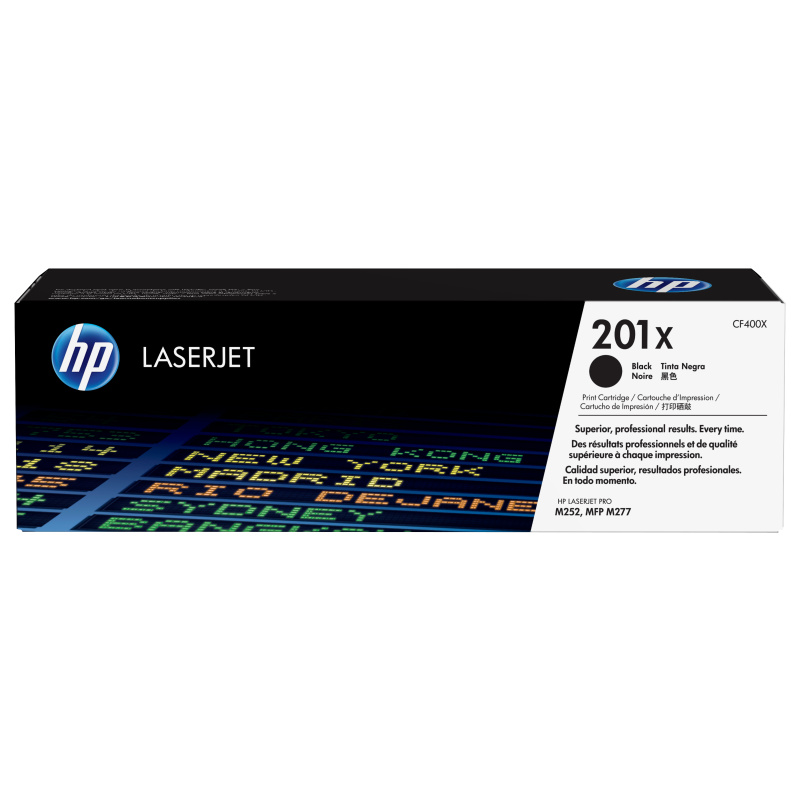 HP 201X toner LaserJet Noir grande capacité authentique