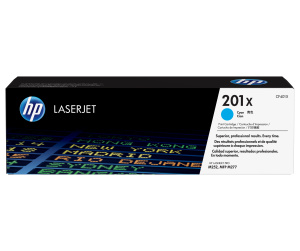 HP 201X toner LaserJet Cyan grande capacité authentique