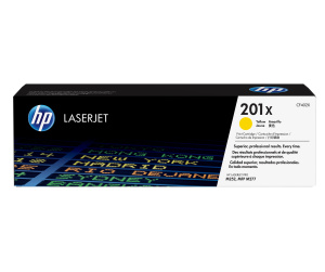 HP 201X toner LaserJet Jaune grande capacité authentique