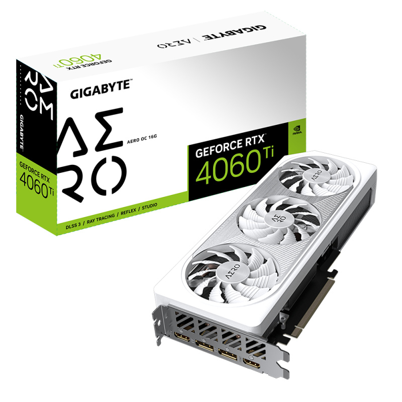 Gigabyte AERO GeForce RTX 4060 Ti OC NVIDIA 16 Go GDDR6