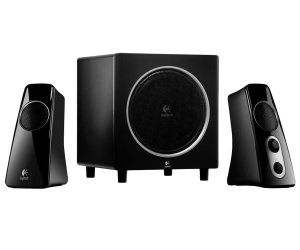 Logitech Speaker System Z523 set d'enceintes 40 W PC Noir 2.1 canaux 19 W