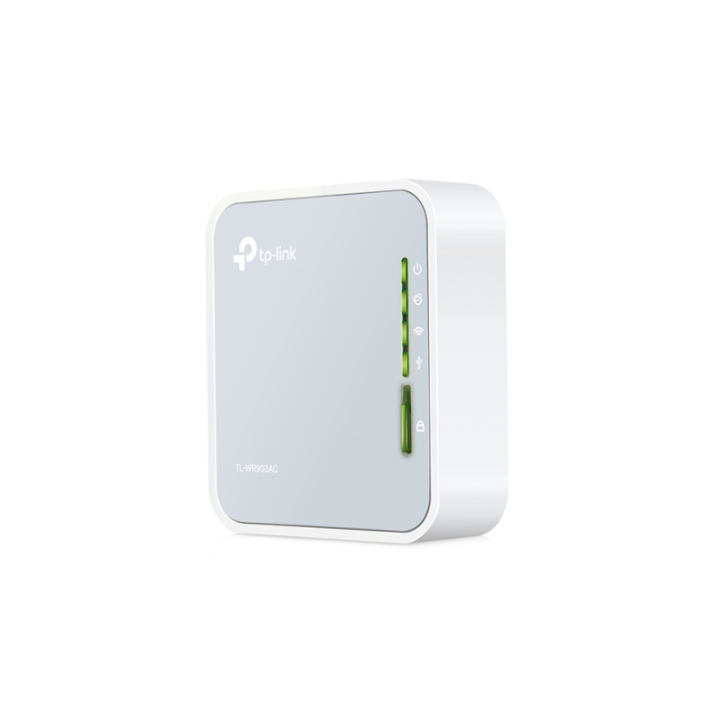 TP-Link TL-WR902AC routeur sans fil Fast Ethernet Bi-bande (2,4 GHz / 5 GHz) 4G Blanc