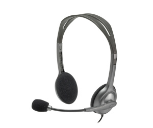 Logitech H111 Casque Avec fil Arceau Bureau/Centre d'appels Gris