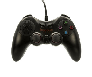 Konix Drakkar Battle Axe Noir USB Manette de jeu Analogique/Numérique PC