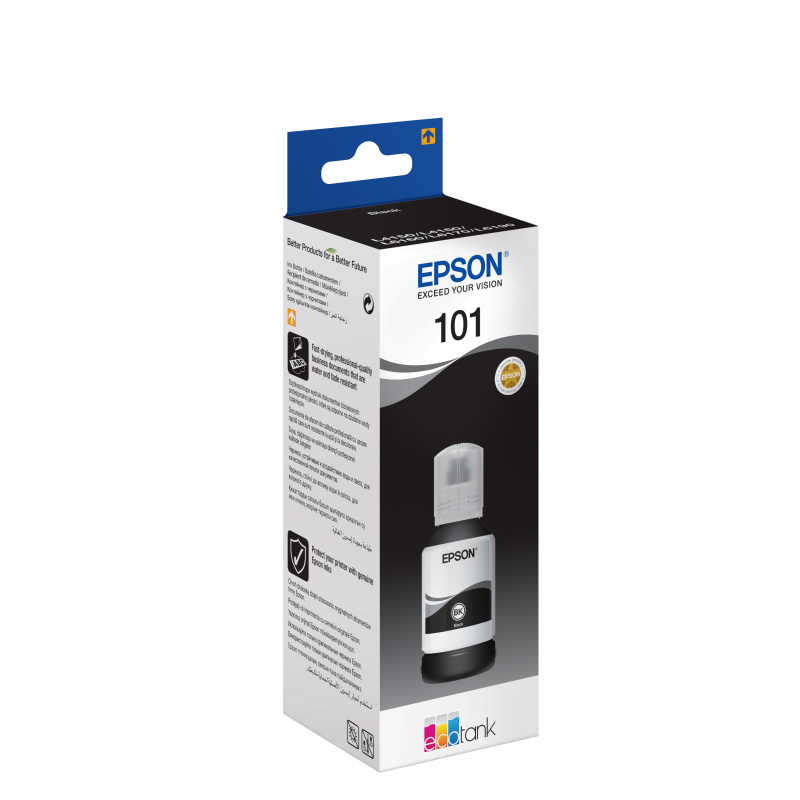 Epson 101 EcoTank Black cartouche d'encre 1 pièce(s) Original Noir