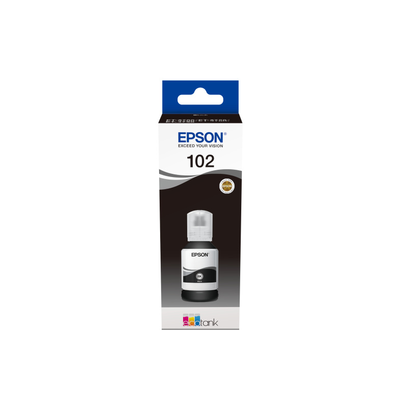 Epson 102 EcoTank Pigment Black ink bottle