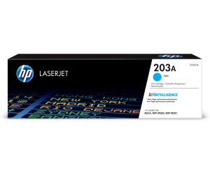 HP 203A cartouche de toner LaserJet cyan authentique