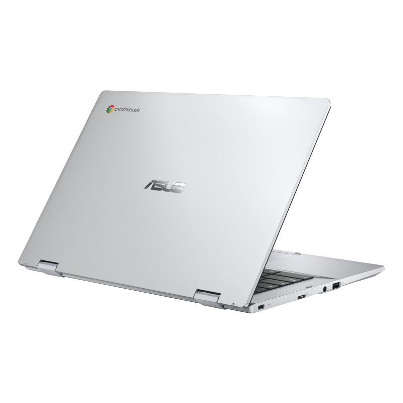 ASUS Chromebook CX1400FKA-EC0117 Intel® Pentium® Silver N6000 35,6 cm (14") Écran tactile Full HD 8 Go LPDDR4x-SDRAM 64 Go eMMC Wi-Fi 6 (802.11ax) ChromeOS Argent