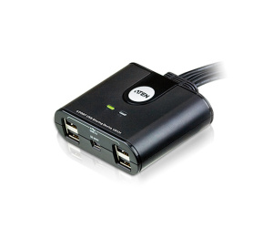 ATEN Commutateur de partage des périphériques USB 2.0 à 4 x 4 ports