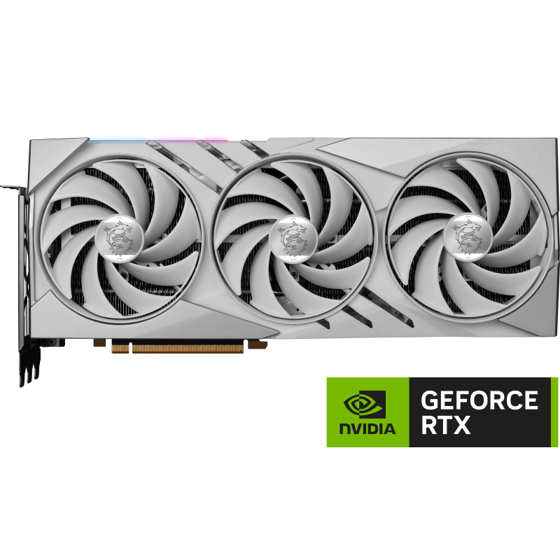 MSI GeForce RTX 4080 SUPER 16G GAMING X SLIM WHITE NVIDIA 16 Go GDDR6X