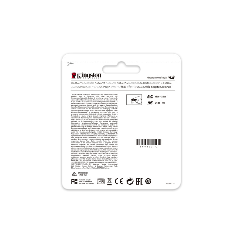 Kingston Technology Carte microSDXC Canvas Go Plus 170R A2 U3 V30 de 256 Go + ADP