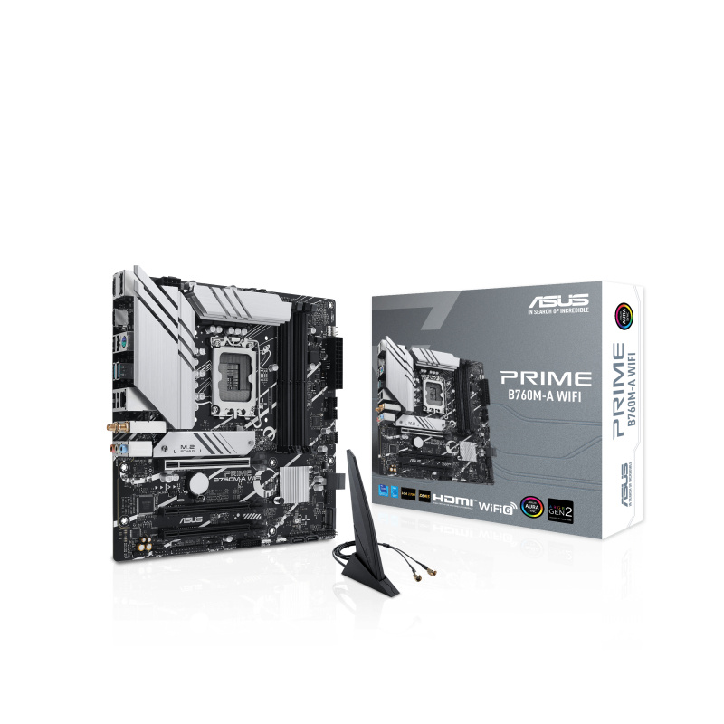 ASUS PRIME B760M-A WIFI Intel B760 LGA 1700 micro ATX