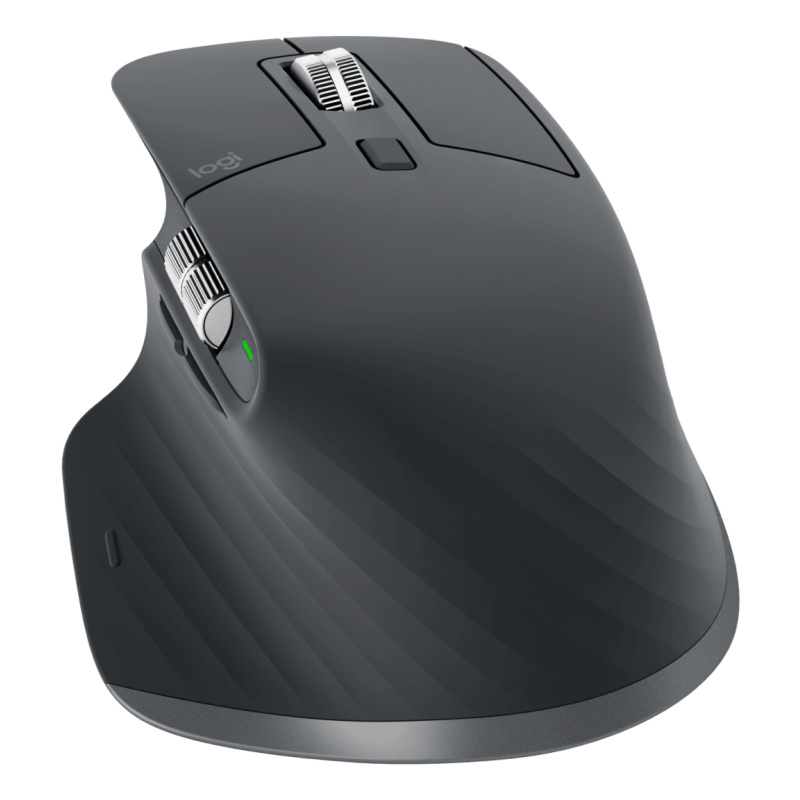 Logitech MX Master 3S souris Bureau Droitier RF sans fil + Bluetooth Laser 8000 DPI