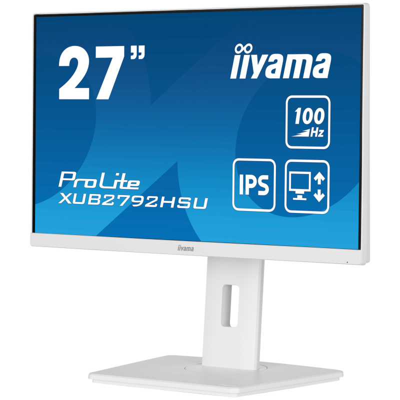 iiyama ProLite XUB2792HSU-W6 LED display 68,6 cm (27") 1920 x 1080 pixels Full HD Blanc