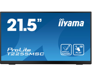 iiyama ProLite T2255MSC-B1 écran plat de PC 54,6 cm (21.5") 1920 x 1080 pixels Full HD LCD Écran tactile Noir