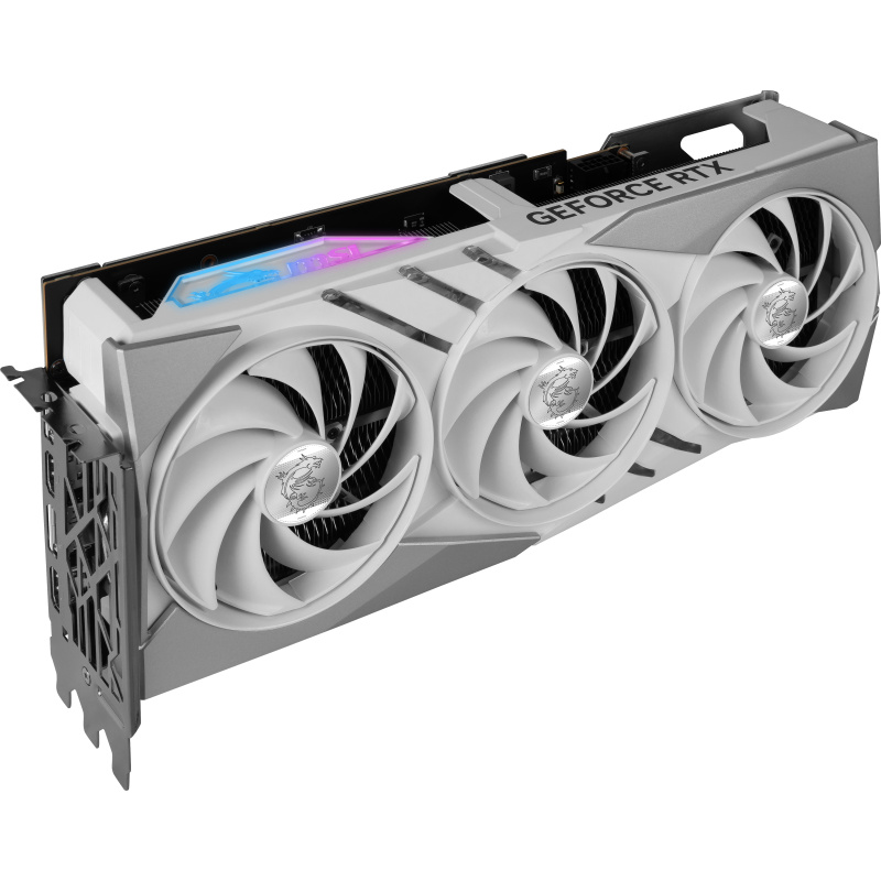 MSI GeForce RTX 4080 SUPER 16G GAMING X SLIM WHITE NVIDIA 16 Go GDDR6X