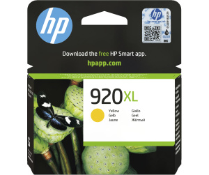 HP 920XL cartouche d'encre jaune grande capacité authentique