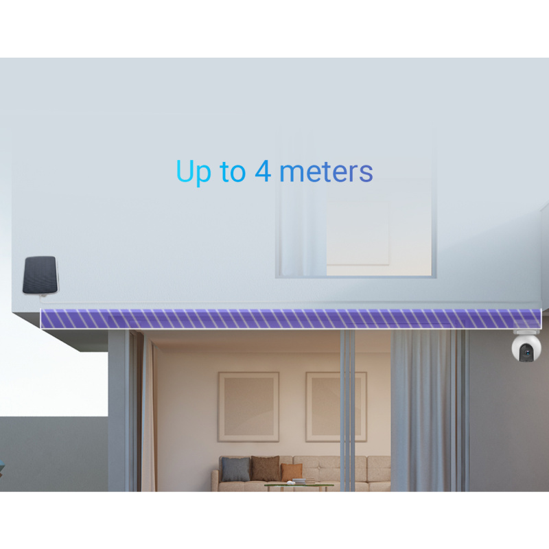 EZVIZ Solar Charging Panel E Panneau solaire Silicium monocristallin