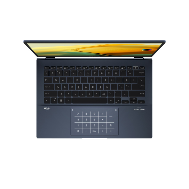 ASUS Zenbook 14 OLED BX3402ZA-KM771W Intel® Core™ i5 i5-1240P Ordinateur portable 35,6 cm (14") 2.8K 16 Go LPDDR5-SDRAM 512 Go SSD Wi-Fi 6E (802.11ax) Windows 11 Home Bleu