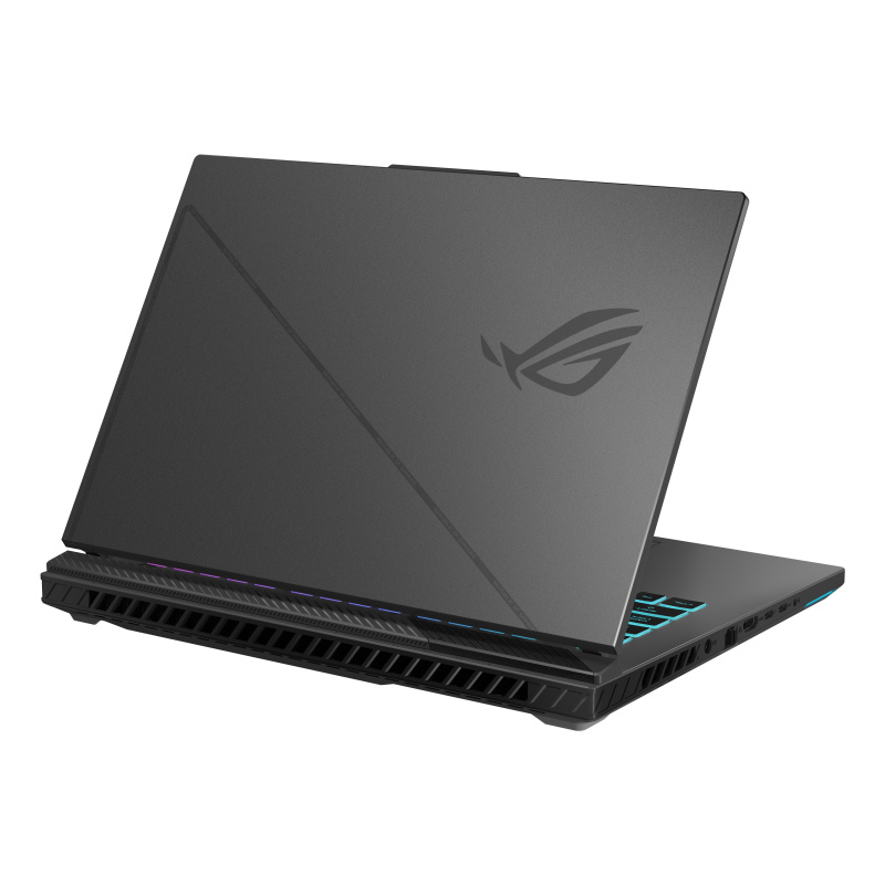 ASUS ROG Strix G16 G614JI-N4183X Intel® Core™ i7 i7-13650HX Ordinateur portable 40,6 cm (16") WQXGA 16 Go DDR5-SDRAM 1 To SSD NVIDIA GeForce RTX 4070 Wi-Fi 6 (802.11ax) Windows 11 Pro Noir, Gris