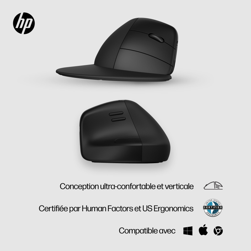 HP Souris verticale ergonomique 925