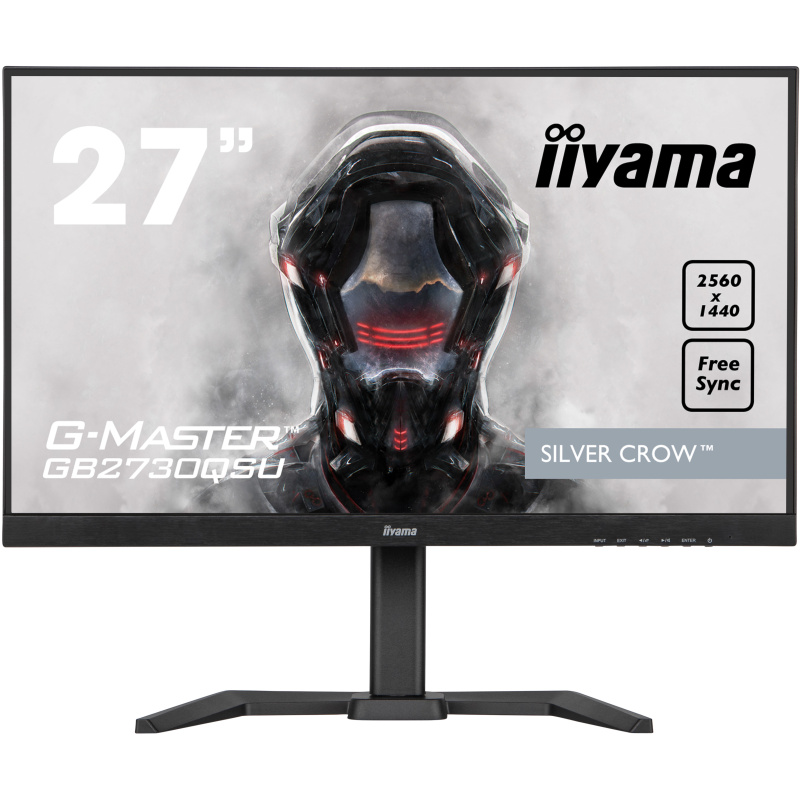 iiyama G-MASTER écran plat de PC 68,6 cm (27") 2560 x 1440 pixels Wide Quad HD LED Noir