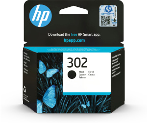 HP 302 Cartouche d’encre noire authentique