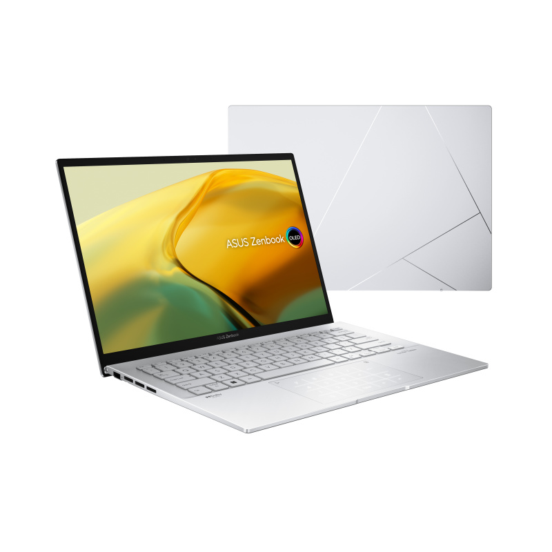 ASUS Zenbook 14X OLED UX3402VA-KM202W Intel® Core™ i7 i7-1360P Ordinateur portable 35,6 cm (14") 2.8K 16 Go LPDDR5-SDRAM 1 To SSD Wi-Fi 6E (802.11ax) Windows 11 Home Argent