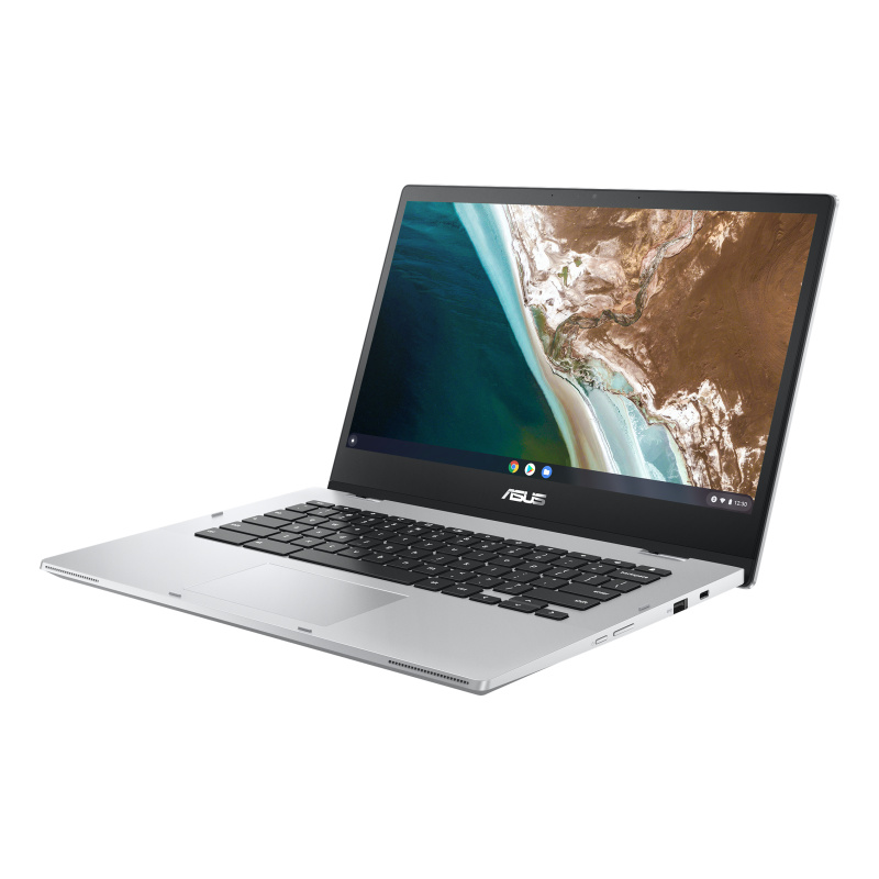 ASUS Chromebook CX1400FKA-EC0117 Intel® Pentium® Silver N6000 35,6 cm (14") Écran tactile Full HD 8 Go LPDDR4x-SDRAM 64 Go eMMC Wi-Fi 6 (802.11ax) ChromeOS Argent