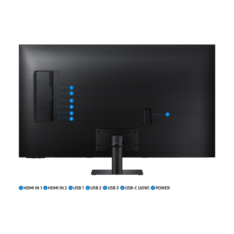 Samsung M70B écran plat de PC 109,2 cm (43") 3840 x 2160 pixels 4K Ultra HD LED Noir