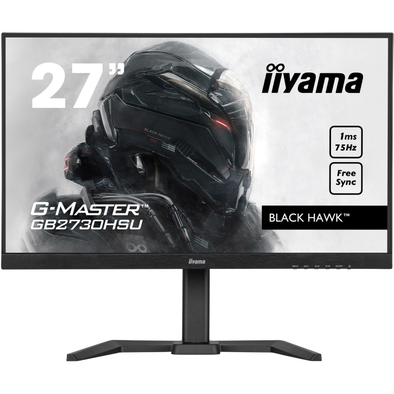 iiyama G-MASTER écran plat de PC 68,6 cm (27") 1920 x 1080 pixels Full HD LED Noir