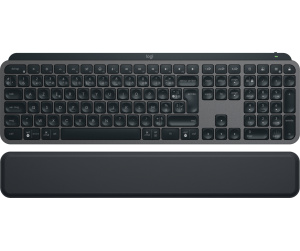 Logitech MX Keys S clavier Bureau RF sans fil + Bluetooth AZERTY Français Graphite