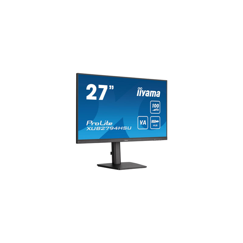 iiyama ProLite XUB2794HSU-B6 écran plat de PC 68,6 cm (27") 1920 x 1080 pixels Full HD Noir