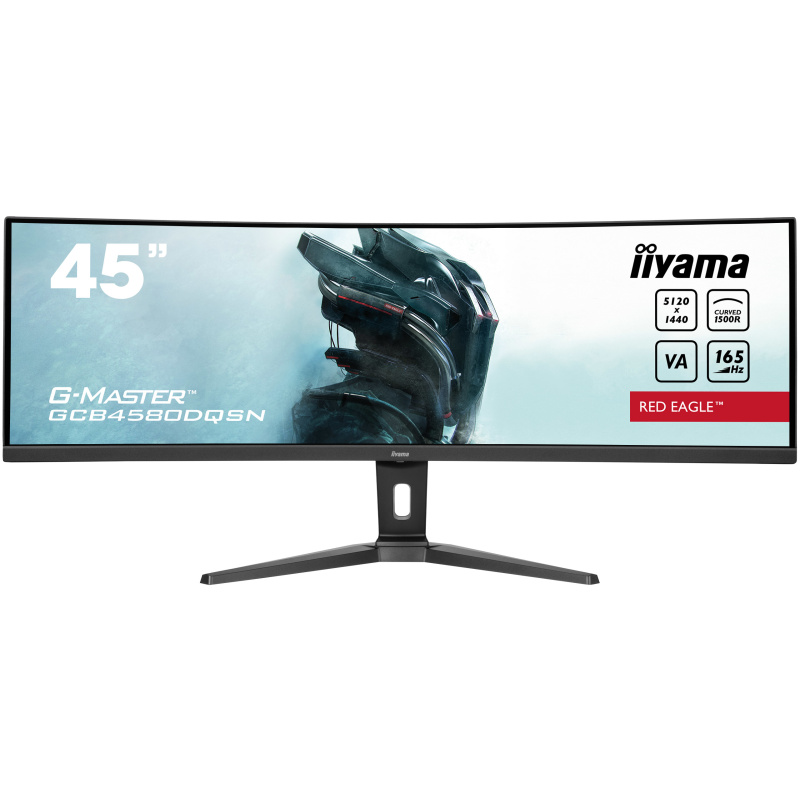 iiyama G-MASTER RED EAGLE CURVED écran plat de PC 114,3 cm (45") 5120 x 1440 pixels Dual QHD LED Noir