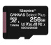 Kingston Technology Carte micSDXC Canvas Select Plus 100R A1 C10 de 256 Go sans ADP