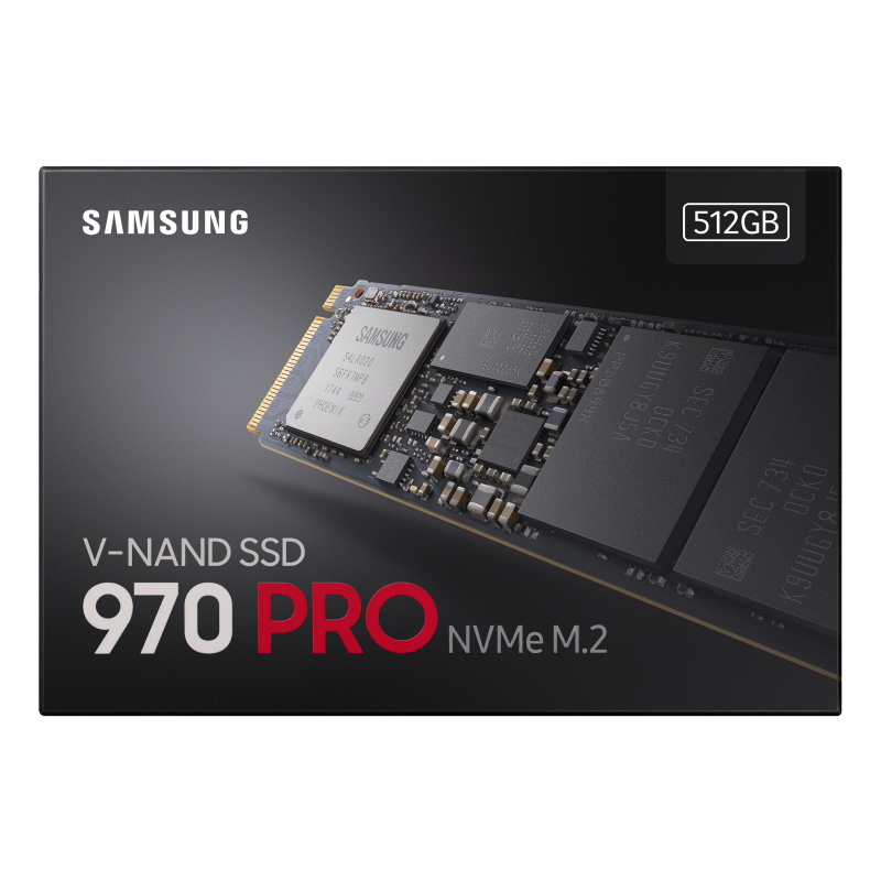 Samsung 970 PRO M.2 512 Go PCI Express 3.0 NVMe V-NAND MLC