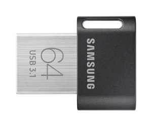 Samsung MUF-64AB lecteur USB flash 64 Go USB Type-A 3.2 Gen 1 (3.1 Gen 1) Gris, Argent