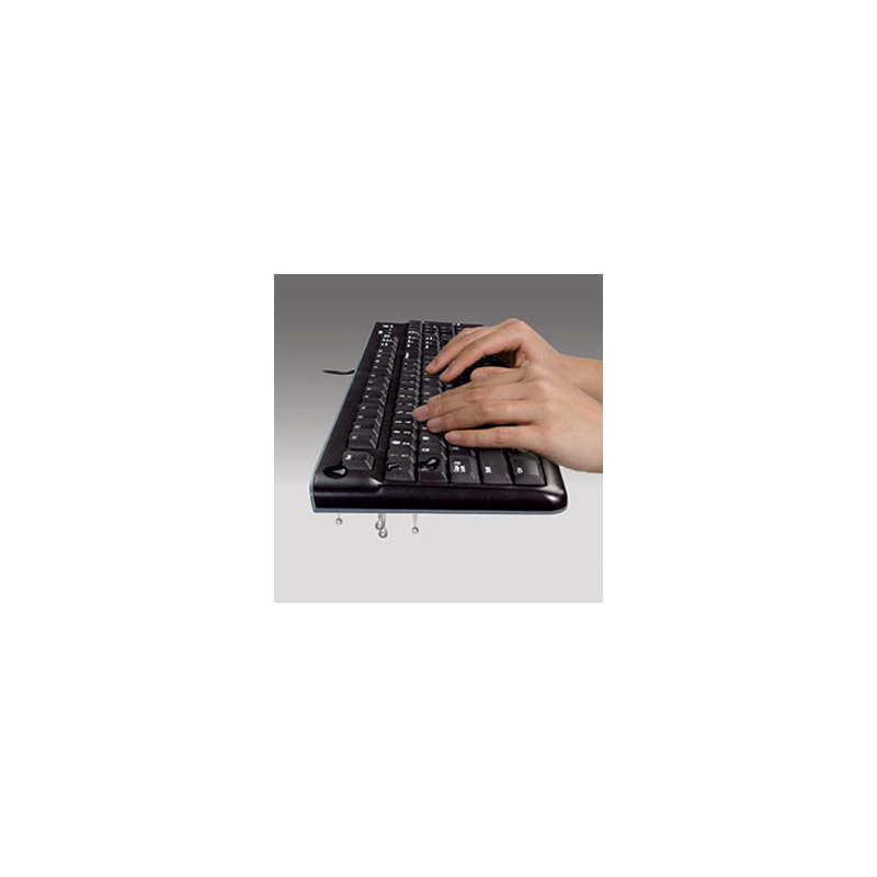 Logitech Keyboard K120 for Business clavier USB AZERTY Français Noir