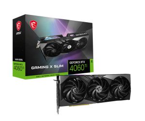 MSI GAMING GEFORCE RTX 4060 Ti X SLIM 16G carte graphique NVIDIA 16 Go GDDR6