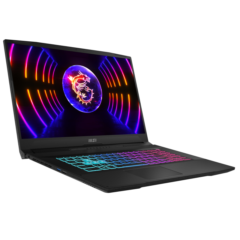 MSI Katana 17 B13UDXK-1049FR Intel® Core™ i7 i7-13620H Ordinateur portable 43,9 cm (17.3") Full HD 32 Go DDR5-SDRAM 1 To SSD NVIDIA GeForce RTX 3050 Wi-Fi 6E (802.11ax) Windows 11 Pro Noir